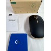 Jelly Comb Slim Wireless Mouse 2.4GHz USB Receiver Black &