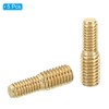 PATIKIL 5pcs M4x0.7 to M5x0.8 Stud Screw Bolt with Both