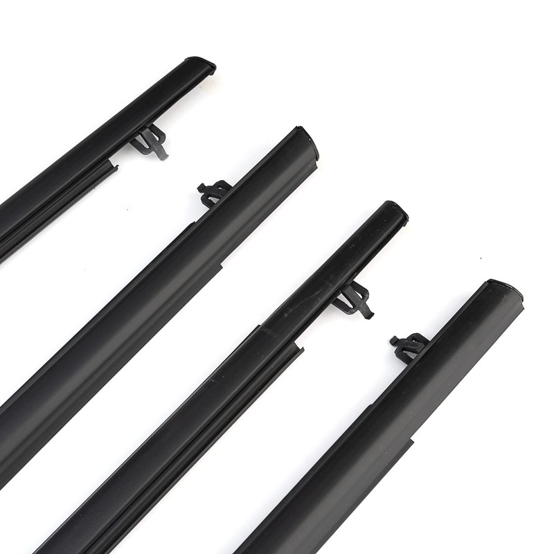 GEATaaT 4Pcs Weatherstrip Window Moulding Trim Seal Belt Compatible with
