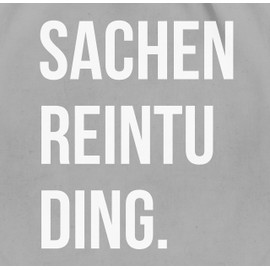 Festival “Sachen Reintu Ding” Gym Bag - Grey -