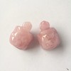 Manekieko Natural Rose Quartz Turtle Ncrystals and Healing Stones, 35