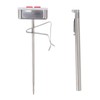 Food Thermometer Regulable Clip Large Display Screen Detachable Stainless Steel