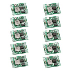 VKLSVAN 10PCS Mini MP1584EN Step Down Buck Converter Voltage Regulator Module Adjustable DC to DC 4.5-28V to 0.8-20V Module 24V to 12V 9V 5V 3V