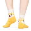 WeciBor Women's Dog Pattern Quarter Socks 6 Pairs Fun Cute