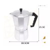 XOF Cafeteras Italianas Caféexpresso Fuegodirecto 9tazas+batidor