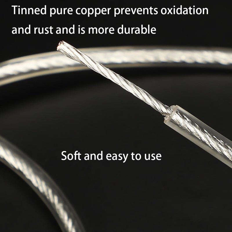 Tinned Braided Rope Lay Copper Grounding Wire Soft PVC Covered