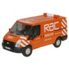 Oxford Diecast 76FT003 RAC New Ford Transit Van (L.Roof)