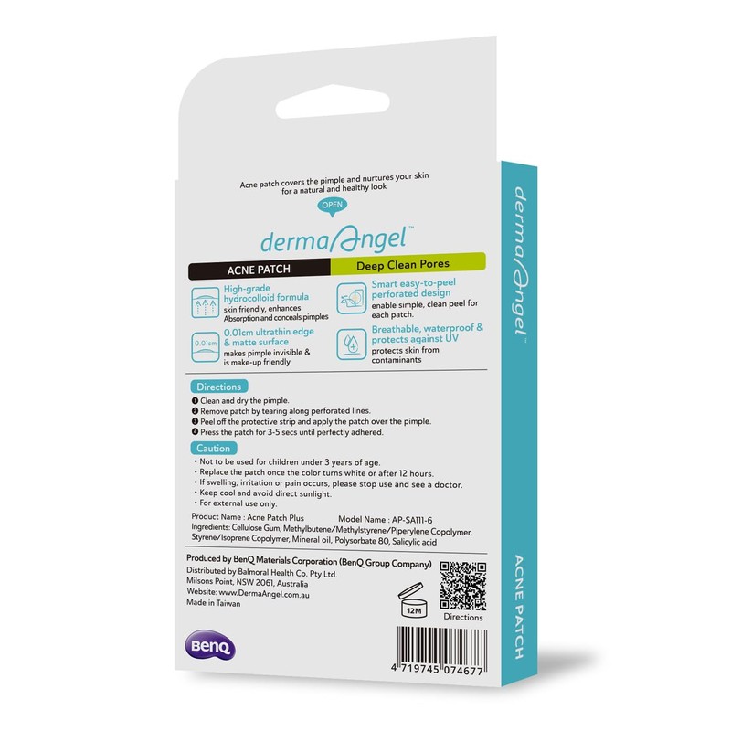 Derma Angel Spot Patch Plus, with Salicylic Acid, Soothing, Night