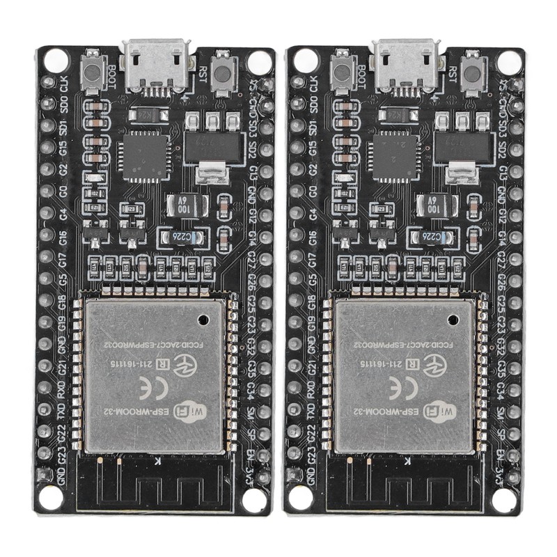2 Pcs ESP32 Development Board 2 in 1 Dual Core