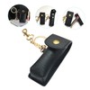 Minkissy 4pcs Lipstick Holder Keychain Pouch Portable Lipstick Case for