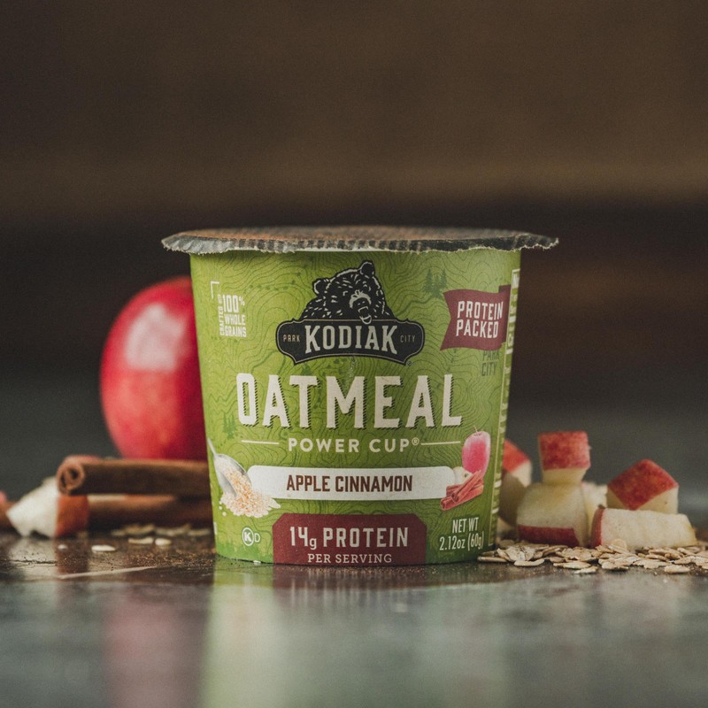 Kodiak Cakes Instant Protein Apple Cinnamon Oatmeal in a Cup,
