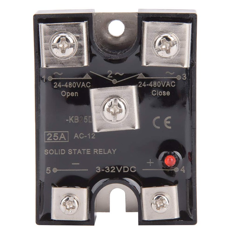LJCM DC Solid State Relay - 3-32V DC Input, 24-480V