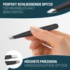 KLINGENHELD® Precise Tweezers Set with Hand-Cut Tips - Perfect for