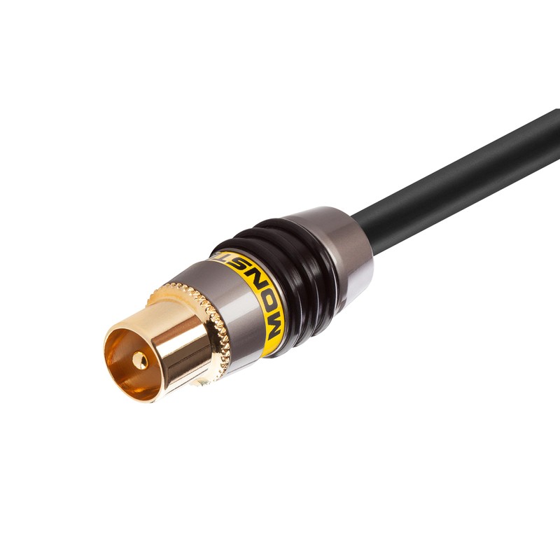 Monster MV2A Dual Shielded Performance Coaxial PAL Antenna Cable -