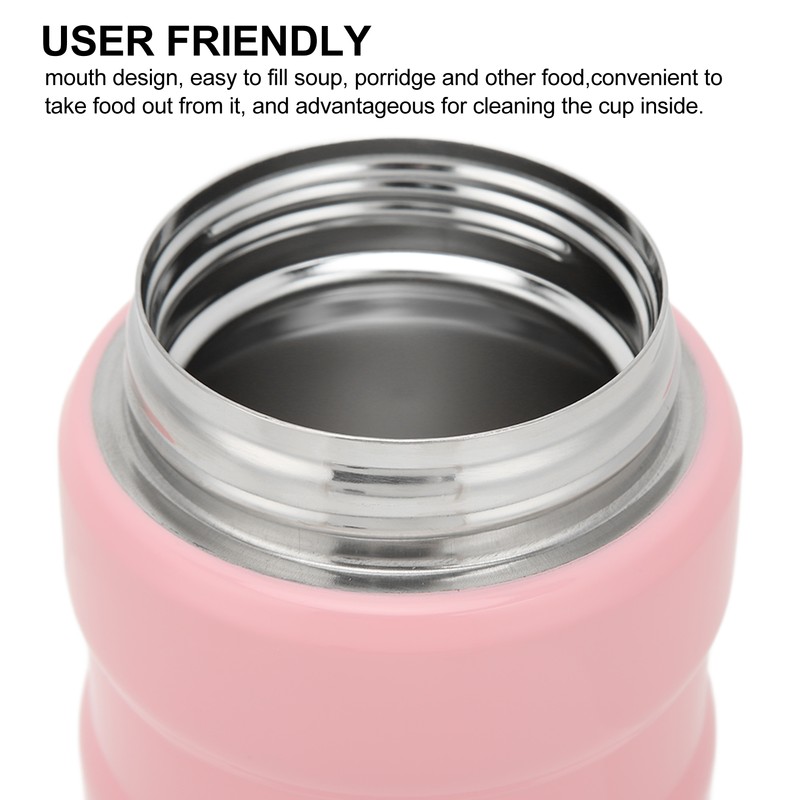 26oz 750ml Insulated Food Container Stainless Steel Thermal Lunch Snack