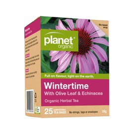Planet Organic Wintertime Herbal Tea 25 Tea Bags