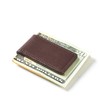 Leatherology Premium Mahogany Men's Magnetic Money Clip