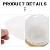 Artibetter 100pcs Coffee Filter Paper Espresso Filters Cones Coffee Paper