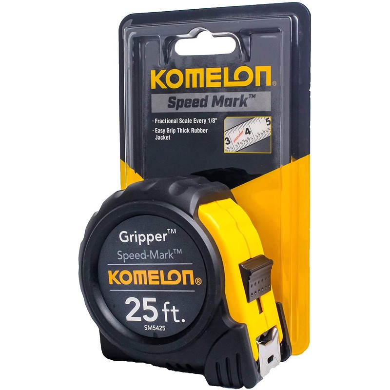 Komelon Usa Sm5425 25' X 1" White Speed Mark Tape