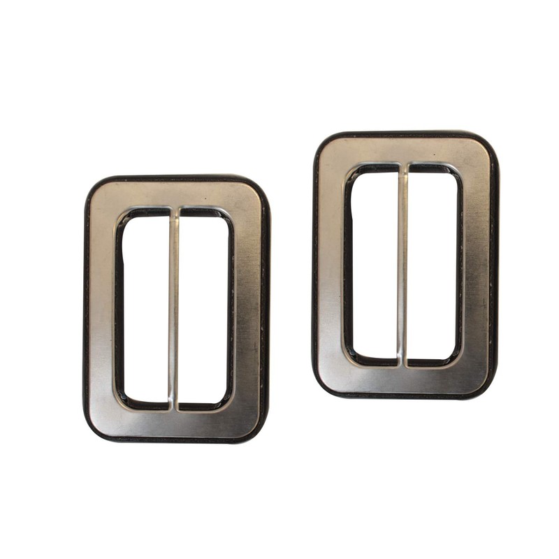 Trimming Shop Tri-Glide Slide Buckle Adjustable Webbing Triglides Slider Covered