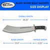 SZCO Supplies 18.25" Full Tang Machete with Nylon Sheath –