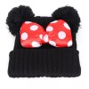 KH Gorro Para Bebe 2 Pompon Niño Niña Dama Minnie