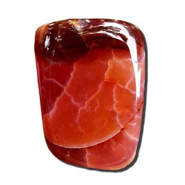 Fire Agate natural healing Crystal tumbled polished Gemstone from Mexico - piece #2