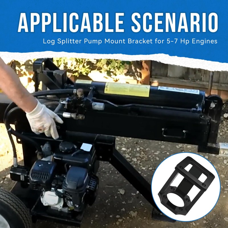 Log Splitter Replacement Brackets Compatible with 5-7 Hp Engines,Log Splitter