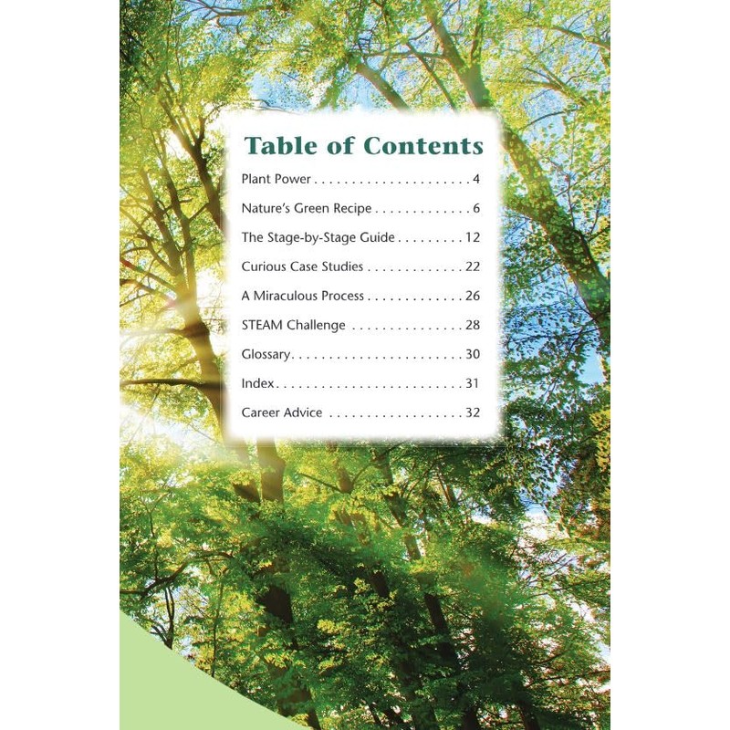 All About Photosynthesis (Smithsonian: Informational Text)