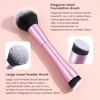 MAANGE 20 Pcs Makeup Brushes with Gift Box, Double-End Multi-functional