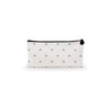 Bonamaison Digitally Printed Canvas Pencil Pouch with Zipper, Zipper Pencil