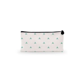Bonamaison Digitally Printed Canvas Pencil Pouch with Zipper, Zipper Pencil Case for School, Canvas Pen Bag for Kids, Boys, Girls, 100% Cotton, Unisex, 1 Piece, 21x12 cm