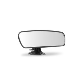 PME Rear View Mirror, Universal Car Truck Mirror Interior Rear View Mirror Suction Cup Rearview Mirror… (Plain Mirror, Width 21.5cm/8.5in)