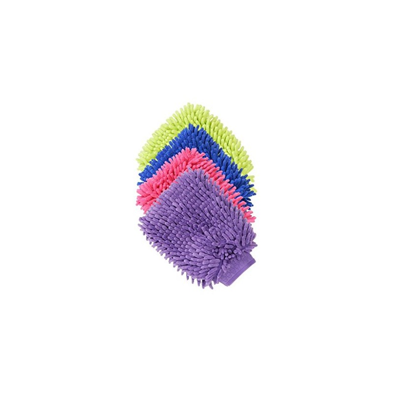 Tough 1 Lined Wash Applicator Mitt Pink