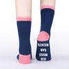 Jeasona Women's / Men's Non-Slip Cotton Socks, Multicolor Retirees