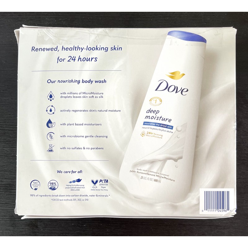 Dove Nourishing Body Wash, Deep Moisture (23 fl. oz., 3