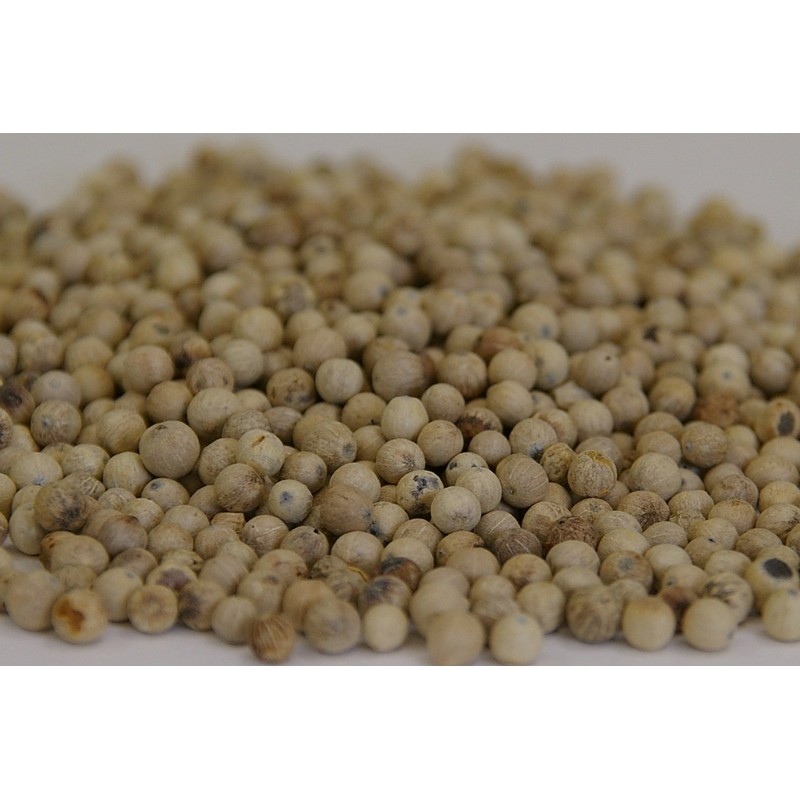 VOXSPICE Organic White Pepper Hole (Bag), 1.2 oz (35 g)