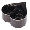 8pcs Leather Die Cutter Hollow Punching Tool High Carbon Steel