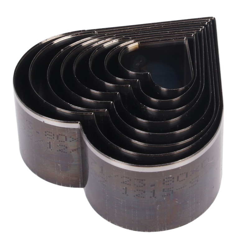 8pcs Leather Die Cutter Hollow Punching Tool High Carbon Steel