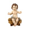 DRW Baby Jesus Sitting Hand Painted Resin 23cm