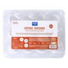 PME Pack of 3 Reusable Plastic Cupcake Container Carrier Boxes