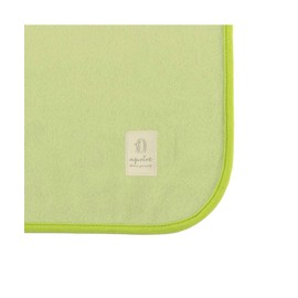 Captain Stag UT-1022 Blanket, Throw, Shoulder, Waistband, Fleece Blanket, 55.1 x 43.3 inches (140 x 110 cm), Glow/Light Green