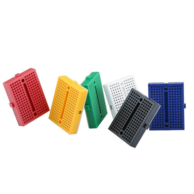 ELEGOO 170 Tie Point Mini Breadboard for Arduino, 6PCS