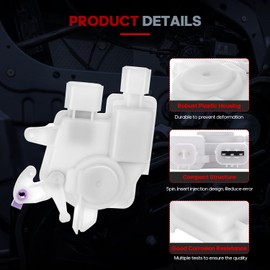 CCIYU Door Latch Lock Actuator Fit for 2004-2008 for Acura TL,2006-2007 for Honda Accord, Door Lock Actuator Front Left+Rear Left+Front Right+RearRight Latches Assembly 4PCS, Replaces # 746-367