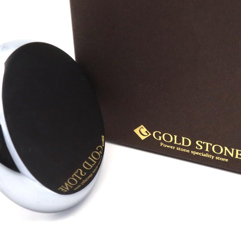 GOLD STONE Terahertz Ore, Genuine Cassa Plate, Round Type, B