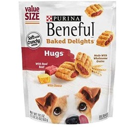 Beneful Baked Delights Hugs Dog Treats - (1 bag - 19.5oz)