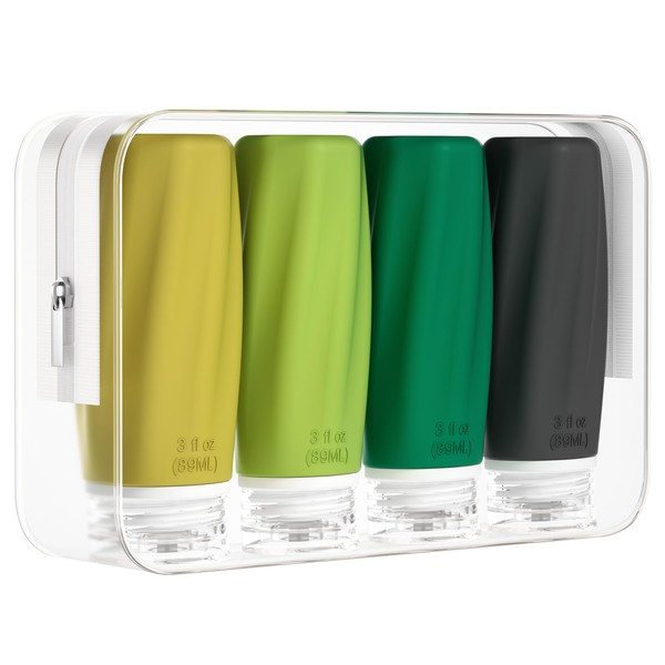 Morfone Travel Bottles Set for Toiletries, Tsa Approved Travel Size