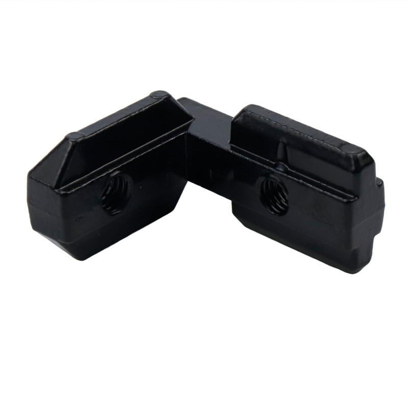 Pastlla 12Pcs 4040 Series L-Shape Corner Brackets Right Angle Interior