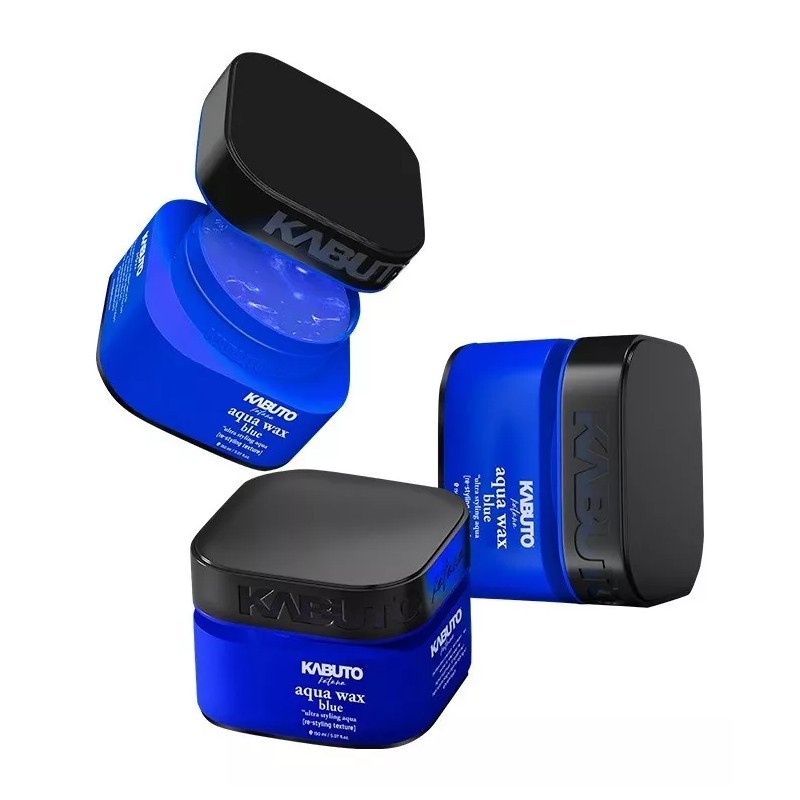 Kabuto Katana Aqua Wax Blue Cera Para Cabello 150ml