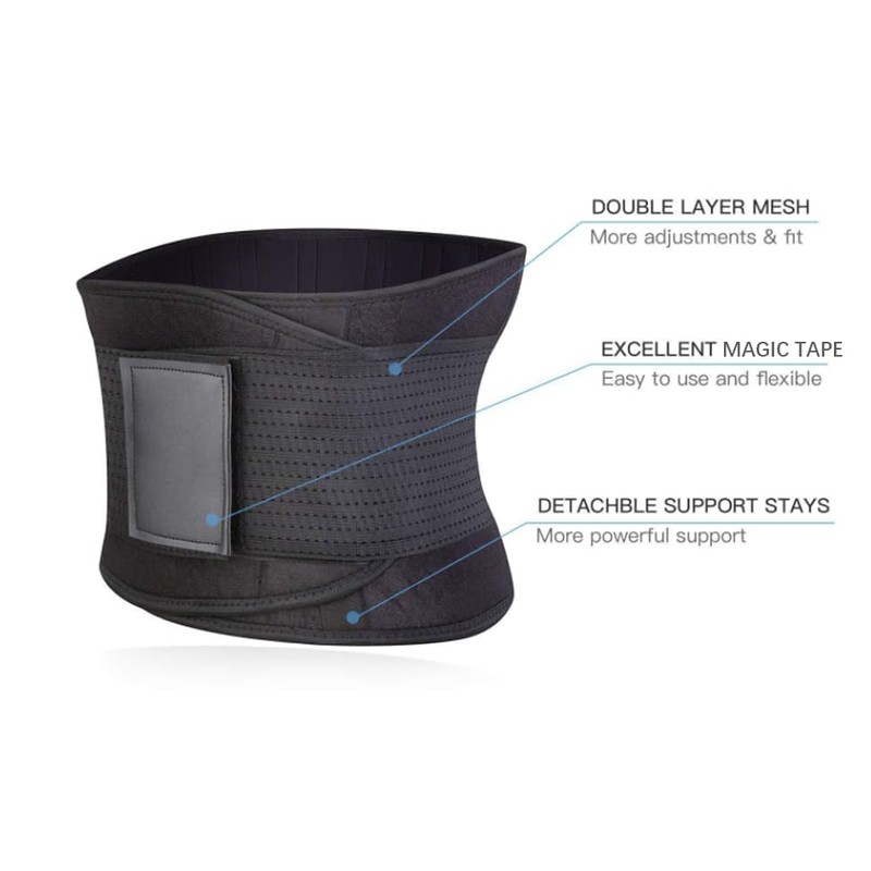 MUNSKT Back Strap, Back Support Belt, Back Brace, Back Pain